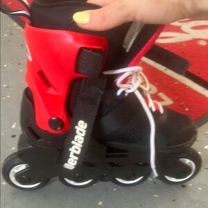Rollerblade Red and Black Inline Skates